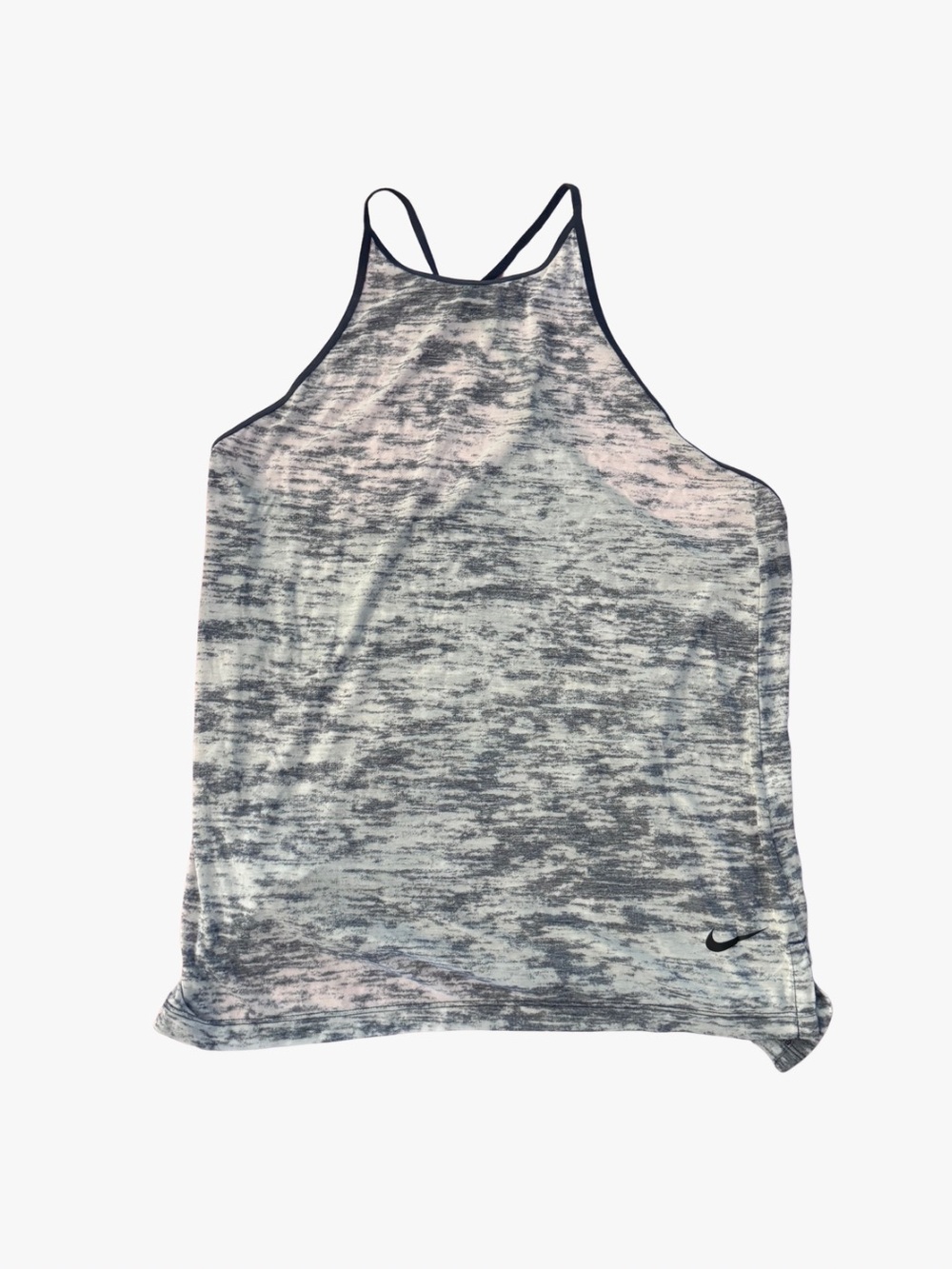 Nike Women’s Heathered Light Gray Racerback Tank